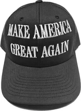 Make America Great Again Deluxe Embroidery Trucker Hat, MAGA Mesh Snapback Cap