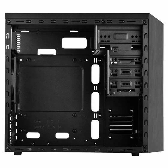 Silverstone SST-PS16B (Black) MATX/Mini-ITX Presion Series Case - Image 4 of 4