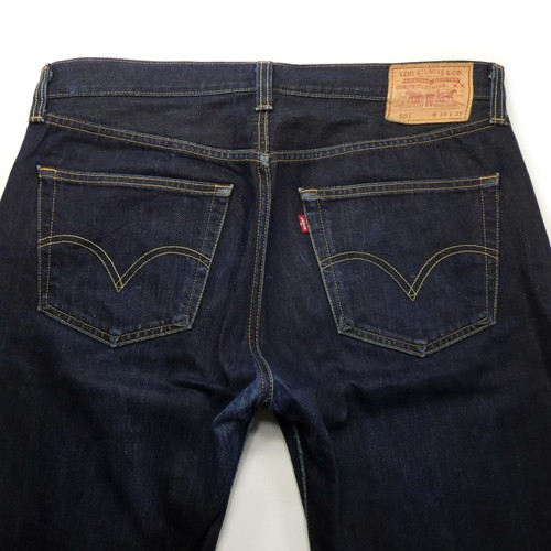 Levi's 501 Redline Selvedge Selvage Denim Ltd Ed. for J. Crew Dark Jeans 34 x 32 - Picture 13 of 21