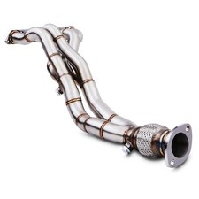 STAINLESS RACE EXHAUST MANIFOLD BYPASS DOWN PIPE FOR MINI COOPER S R53 00-06