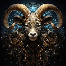 Wandbild Widder Sternzeichen Horoskop Astrologie Deko Bild Wanddeko Wandfliese