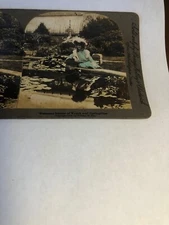 Vintage Welcome Smiles of Youth & Springtime 1903 Stereoview Card