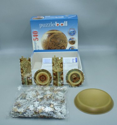  INNEN NEU: Historische Weltkarte Puzzleball  540 Teile  Ravensburger jigsaw 