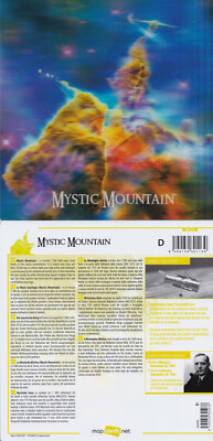 große 3D - Postkarte: Galaktischer Nebel Mystic Mountain vom Hubble Telescop 