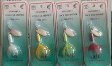 Cocktail Spinner 1/16 OZ Trout Lures 4 Assorted Colors