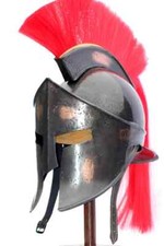 New Roman Movie 300 Cosplay Greek Replica Spartan Warrior Costume Helmet