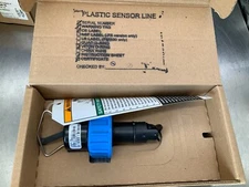 +GF+ 198 840 143 Paddlewheel Flow Sensor PP TI LoFlow 0.5-4"