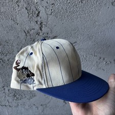 VTG 90s Tasmanian Devil Taz Snapback Baseball Cap Hat Warner Bros USA 1992