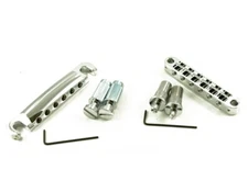 NEW - TonePros Metric Tunematic Bridge/Tailpiece (T3BT & T1Z) #LPCM02, CHROME