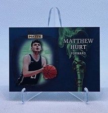 Matthew Hurt 2021-22 Wild Card Matte #19 Green SP Rookie RC /25 ( Spurs )