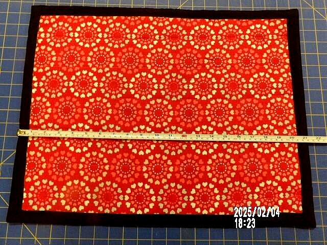 Heart Mini Quilt for Preemie, Infant Coverlet, Handmade New