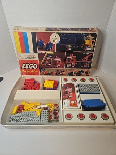 VTG LEGO 310 Motorized Truck Set 1969-Incomplete-Samsonite