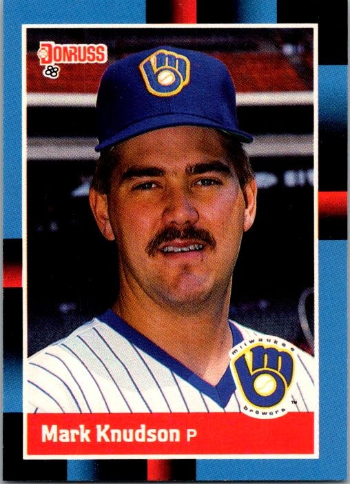 1988 Donruss #495c Mark Knudson