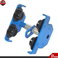 Push Beam Trolley Manual Trolley 2 Ton/4400 lbs Heavy Duty 65-180mm Adjustable