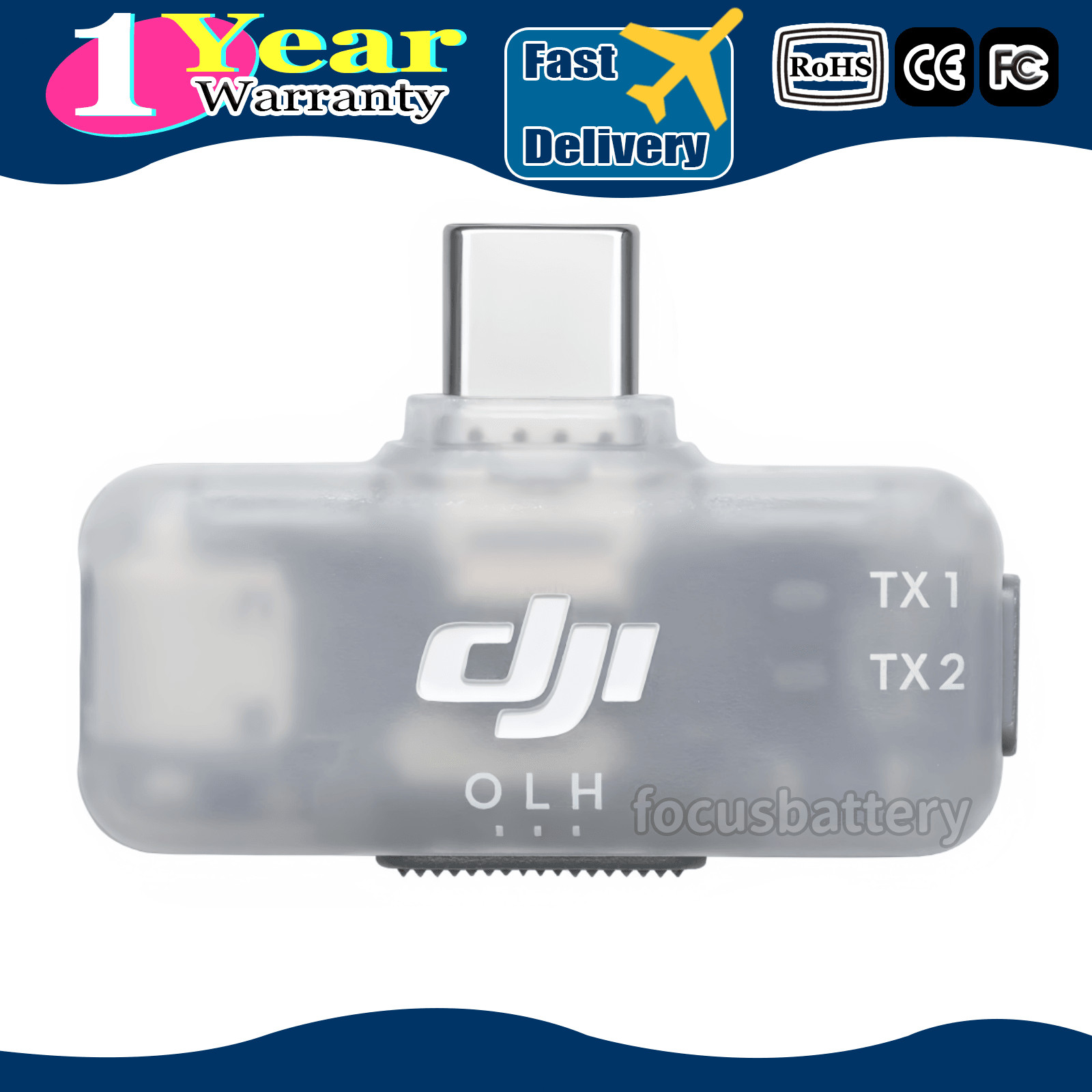 New Genuine Mic Series Wireless Receiver for Mobile Phones