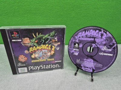 Rampage 2: Universal Tour PS1 Sony Playstation 1 Europa Game Midway