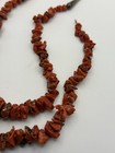 Baroque Red Coral Necklace Large Pieces Luxury Corail BROKEN — photo 5