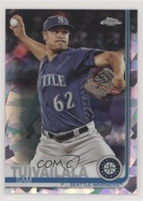 2019 Topps Chrome Sapphire Edition Sam Tuivailala #247 3k1