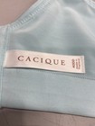 Cacique Womens No Wire Bra 40DD Blue Comfort Bliss Lightly Lined Full Coverage — photo 7