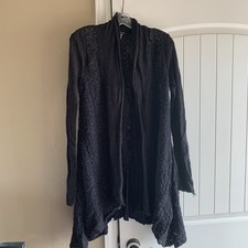 Free People Long Knit Duster Cardigan Women's Size Small