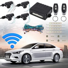 4 Door Power Central Lock Kit W2 Keyless Entry Car Remote Control Conversion 4 Door Power Central Lock Kit W2 Keyless Entry Car Remote Control Conversion