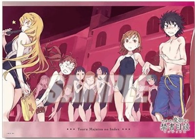 A Certain Magical Index of Forbidden Books A3 Clear Posters, Set of 3, Prize B #