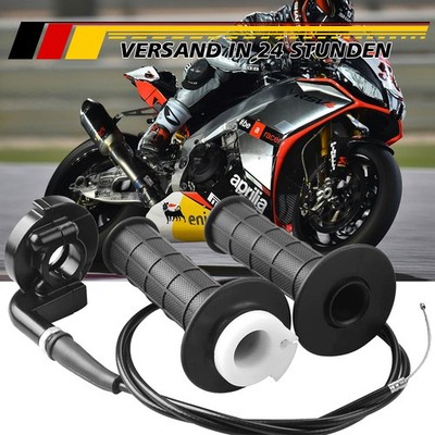 Twist Throttle Handle Grip + Cable Set for 22mm 50 150 250cc Dirt Pit Bike ATV