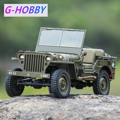Rochobby 1/6 1941 MB Scaler Willys Jeep Remote Control Vehicle