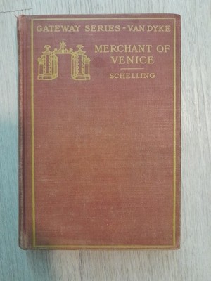1903 Gateway Series Merchant of Venice William Shakespeare Hardcover