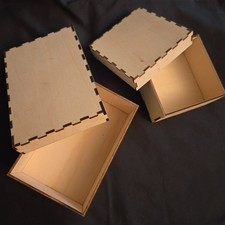 Custom Wood Box with Lid