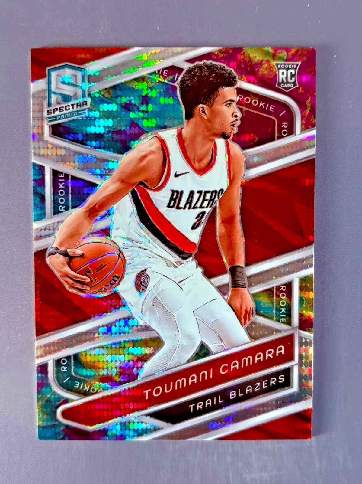 Toumani Camara 2023-24 Panini Spectra Celestial Prizm /125 RC #173