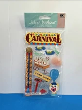 FREE SHIP Jolee's CARNIVAL GAMES Scrapbook Dimensional Stickers ANIMALS CIRCUS