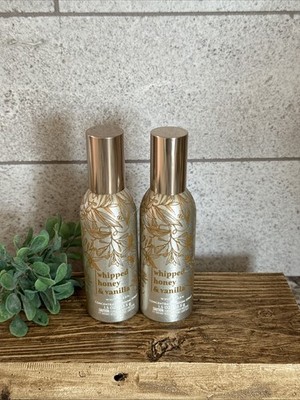 2pc Bath & Body Works Home Fragrance Whipped Honey & Vanilla Room Spray