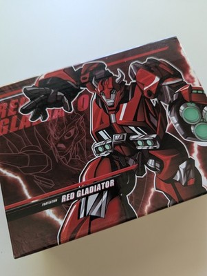 APC Toys Red Gladiator Transformers Cliffjumper TFP Prime SEALED NEW! US