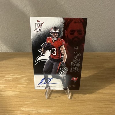 Topps 2025 Signature Class Mike Evans Auto Tampa Bay Buccaneers #51 04/10