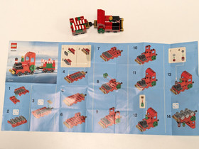 LEGO Seasonal Lot | 40010 | 40034 | 40035 Rocking Horse Santa Sleigh Mini Train