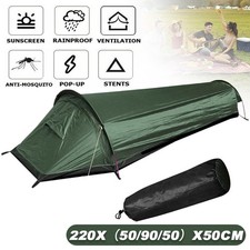 1 Person Bivy Waterproof Camping Tent Single Person Bivy Tent for Camping Hiking