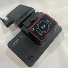 Kingslim D4 4K Dual Dash Cam with Built-in WiFi GPS