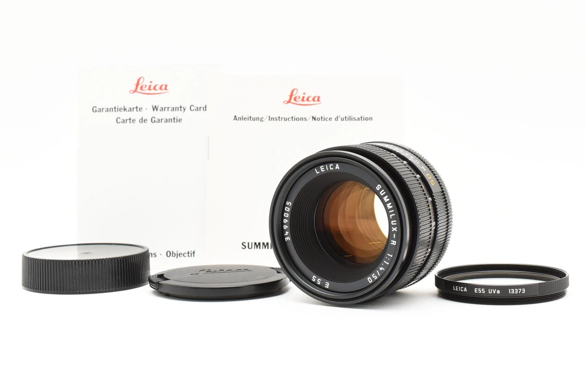 Leica SUMMILUX-R 50mm Focal f/1.4 Camera Lenses for sale - eBay