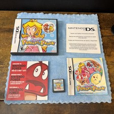 Super Princess Peach (Nintendo DS, 2006) Complete With Inserts CIB Tested