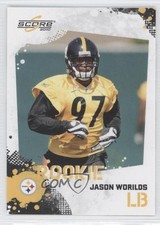 2010 Score Rookie Jason Worilds #351 0b6