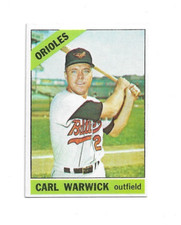 1966 Topps #247 Carl Warwick, Baltimore Orioles