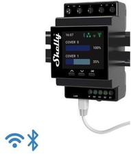 Shelly Pro Dual Cover PM DIN Hutschiene 2x16A...