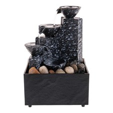 Zimmerbrunnen Wasserspiel - Tischbrunnen mit LED