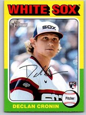 #337 Declan Cronin RC 2024 Topps Heritage Chicago White Sox