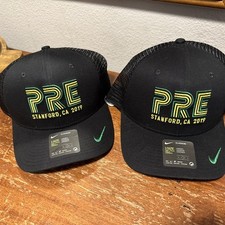 Nike Steve Prefontaine PRE Classic Black Hat UO Ducks Oregon Stanford Promo New