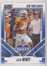 2023 Score NFL Draft Showcase 39/100 Jalin Hyatt #12 y6z