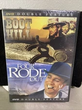 Double Feature Boot Hill / Four Rode Out - New DVD - Free Shipping