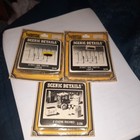 3 Vintage Model Railroad Woodland Scenics Scale New/old stock — photo 1