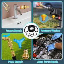 KEZE 1540 Pcs Rubber O Ring Assortment Kit for Plumbing and Automotive Repairs